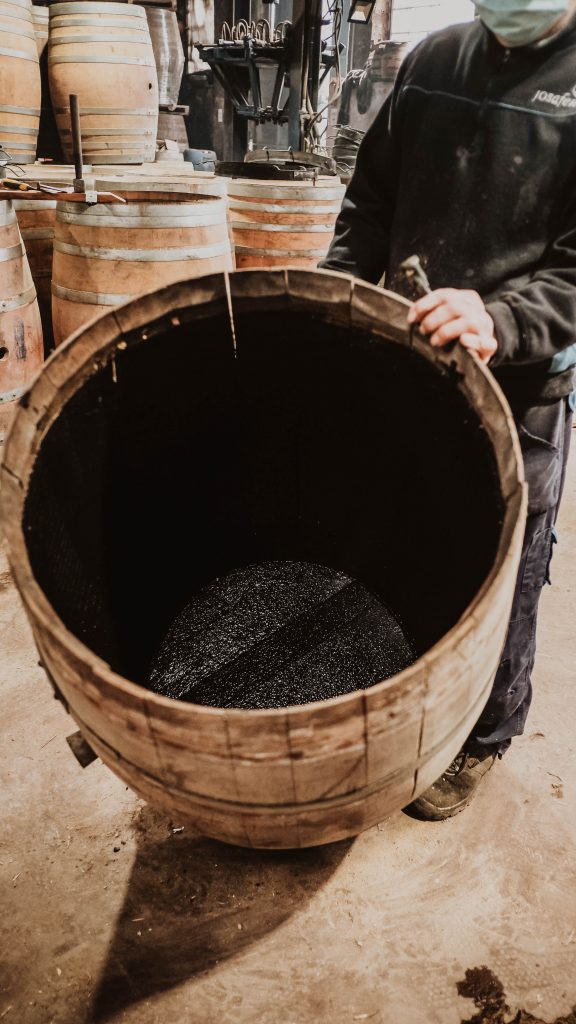 used port wine barrel